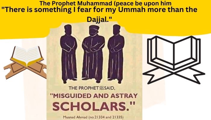 misguided and astray scholars hadith